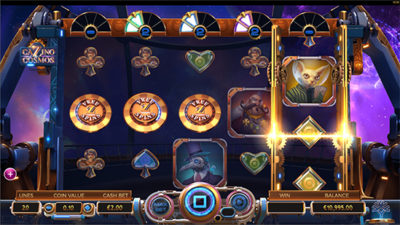 Cazino cosmos slot game van Yggdrasil