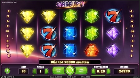 starburst screenshot voorbeeld online speelautomaten
