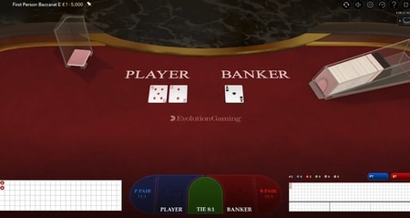 speed baccarat voorbeeld
